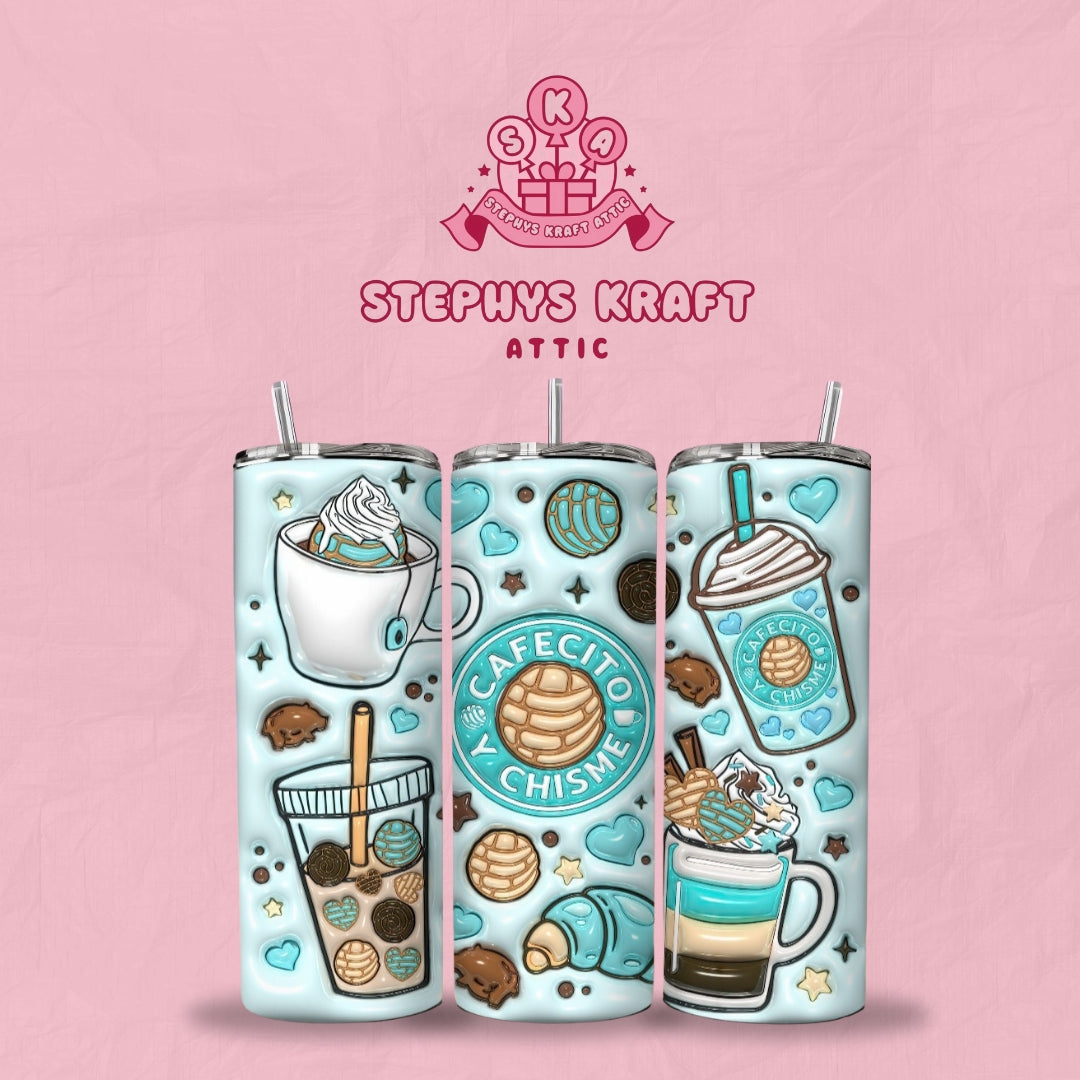 Cafecito y Chisme Tumbler